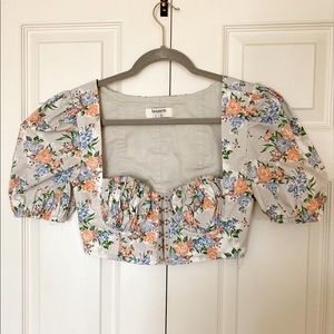 Lovely medium House of CB Floral Top